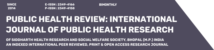  Public Health Review: International Journal of Public Health Research